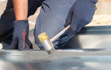 Waterhay metal flat roofing repairs
